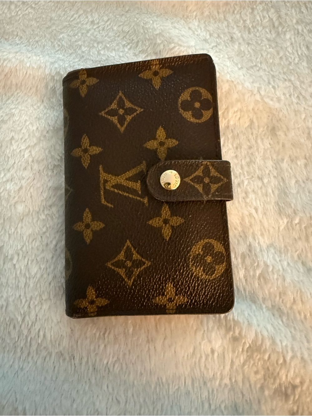 Louis Vuitton Vintage French Kisslock wallet monogram